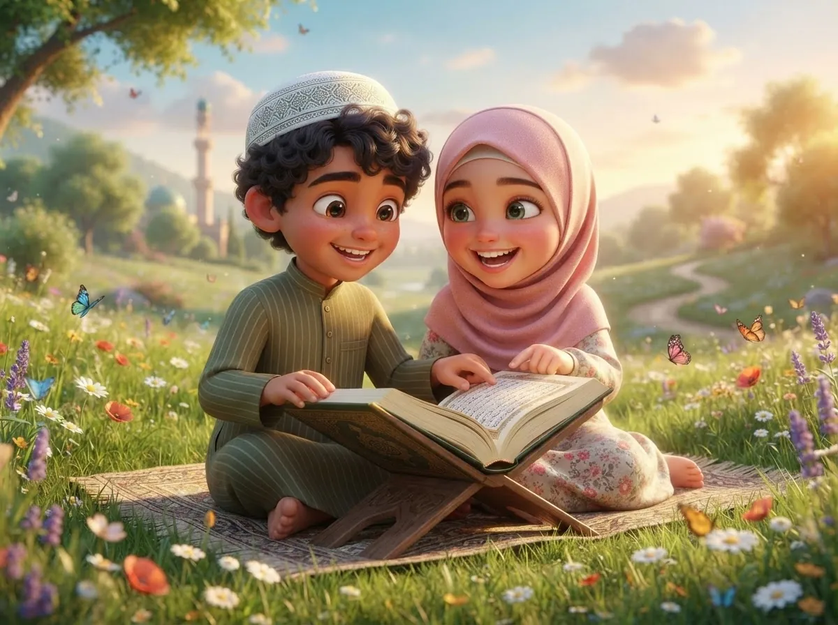 تحفيظ القرآن عن بعد وتعليم العربية عن بعد للأطفال — أكاديمية نور البيان