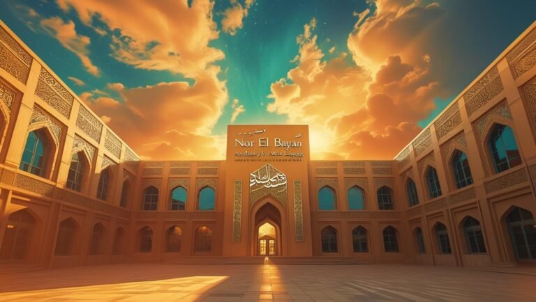 نهج أكاديمية نور البيان في التحفيظ عن بُعد 16 تعليم القراءة والكتابة باللغة العربية