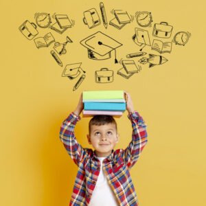 كيفية إعداد الطفل للقراءة والكتابة 1 Jeune garçon prêt à apprendre à lire et à écrire